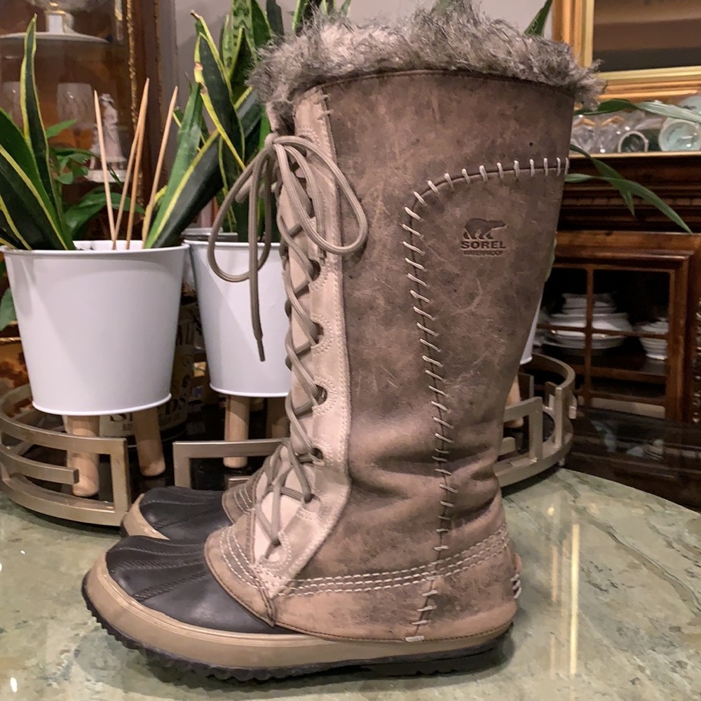 SOREL WATERPROOF BOOTS, SIZE 7
